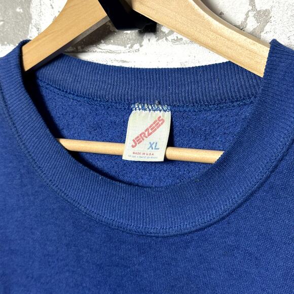 Vintage Beer Sweatshirt Size large Miller Lite ICE 90s Distressed - Picture 3 of 8